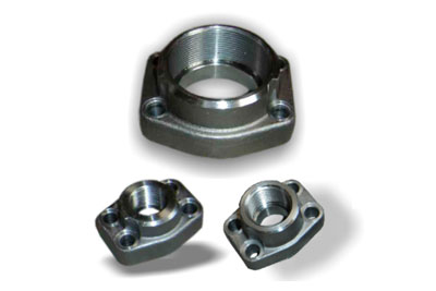 Flange SAE Simples Roscada